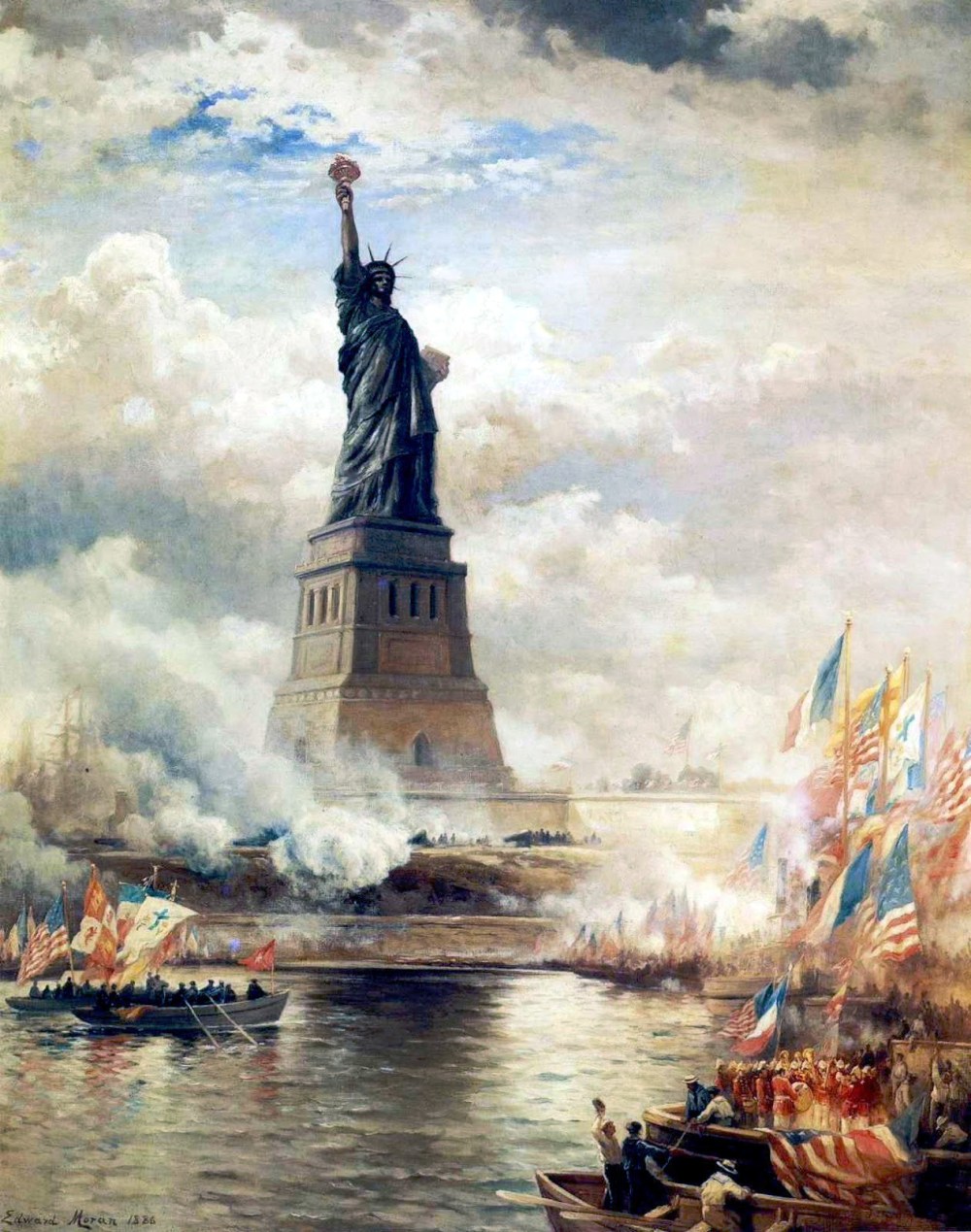 1886. Statue of Liberty unveiled.jpg