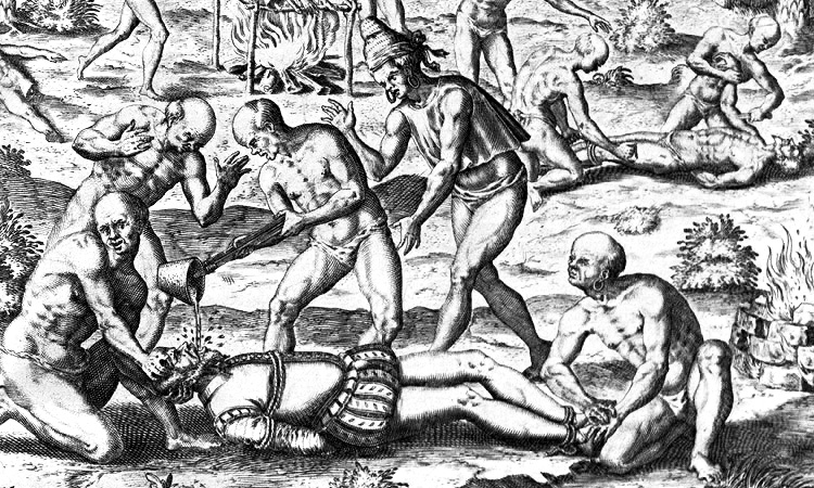 DeBry - The Spanish thirst for gold quenched - Great Voyages part4 1594.jpg